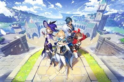 Genshin Impact Knights of Favonius Mondstadt 4K Wallpaper